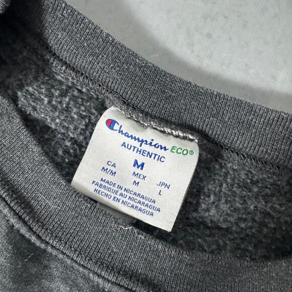 Champion Villanova University Crewneck Sweatshirt Charcoal - Size: M - Picture 3 of 8